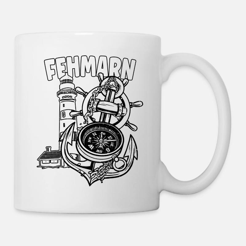 Fehmarn - Tasse - Weiß