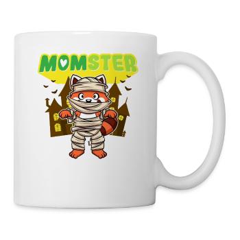 Momster Monster Maman Effrayant Halloween Mommy Costume - Mug blanc - blanc - Droite