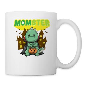 Momster Monster Maman Effrayant Halloween Mommy Costume - Mug blanc - blanc - Droite