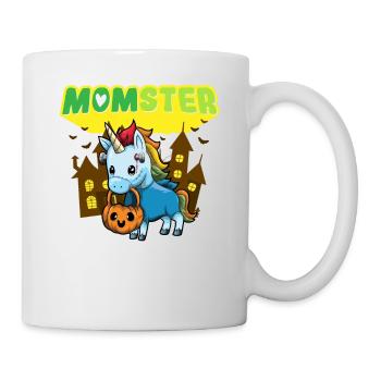 Momster Monster Maman Effrayant Halloween Mommy Costume - Mug blanc - blanc - Droite