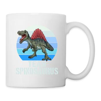 Team Spinosaurus Dinosaurier Dino - Tasse - Weiß - Rechts
