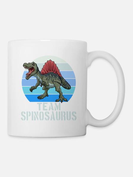 Team Spinosaurus Dinosaurier Dino - Tasse - Weiß