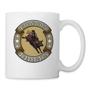 COWBOY RIDERS - Tasse - Weiß - Rechts