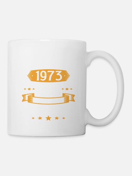 Mai 1973 50 Ans Que Je Suis Génial Anniversaire - Mug blanc - blanc