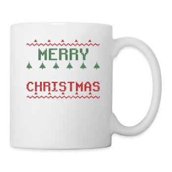 Noël moche Blagues sales Vacances - Mug blanc - blanc - Droite