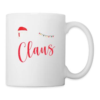 Père Noël Drôle Pyjama Maman Noël PJs Maman - Mug blanc - blanc - Droite