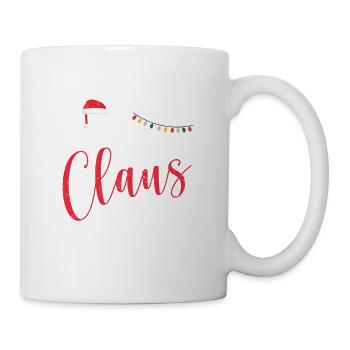 Pyjama de Noël en famille drôle assorti - Mug blanc - blanc - Droite