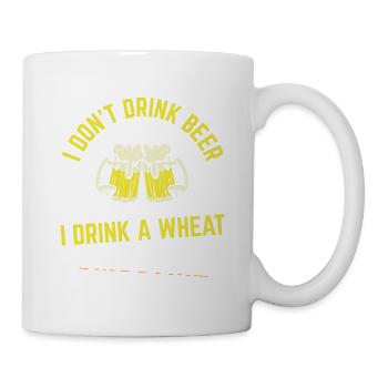 Drôle de bière Buveur de bière Buveur de bière Brasseur Motif - Mug blanc - blanc - Droite