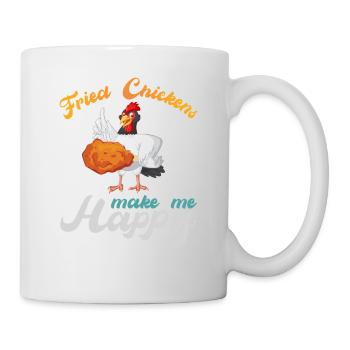 Fried Chicken Fried Fat Chicken - Mug - white - Right
