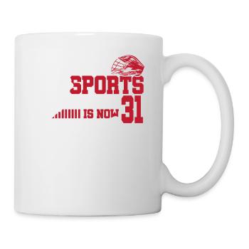 This Sports Legend Is Now 31, Lacrosse Game - Mug - white - Right