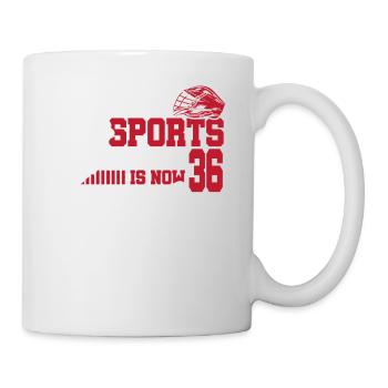 This Sports Legend Is Now 36, Lacrosse Game - Mug - white - Right