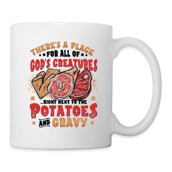 Meat eaters Grill meat lovers - Mug - white - Right