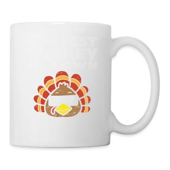 La dinde la plus cool de la ville - Mug blanc - blanc - Droite