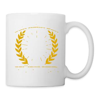 Der Herr Der Hühner Geschenk - Tasse - Weiß - Rechts