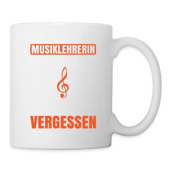 Eine Großartige Musiklehrerin Ist Unmöglich Zu Ver - Tasse - Weiß - Rechts