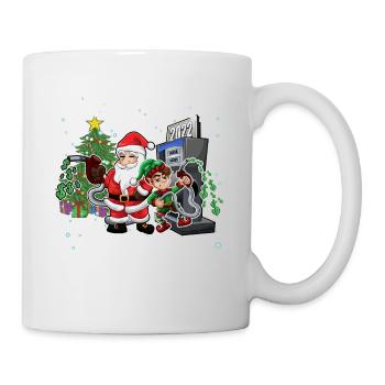 Funny Christmas 2022 Aktuelle Veranstaltungen Weihnachten - Tasse - Weiß - Rechts