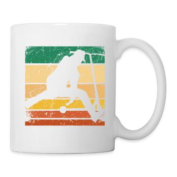 Stuntscooter Trick Scooter Kickscooter Pedal Scooter - Mug - white - Right