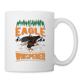 Eagle Whisperer Eagle Breeding Falconer Aigle royal - Mug blanc - blanc - Droite