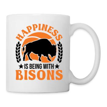 Buffalo Lucky Bison Water Buffalo - Mug - white - Right