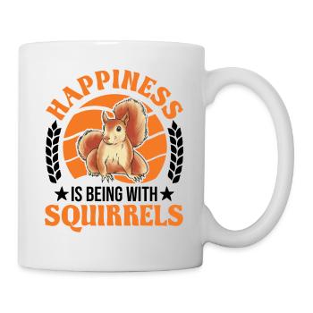 Squirrel Luck Grey Squirrel - Mug - white - Right