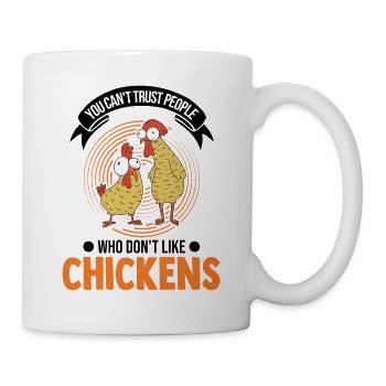 Chicken Chicken Breeding Chicken Farmer - Mug - white - Right