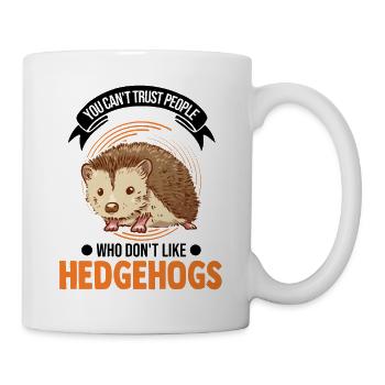 Hedgehog Gift Goose Gel - Mug blanc - blanc - Droite