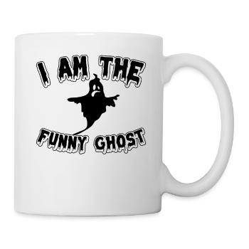 Halloween Je suis le drôle de fantôme - Mug blanc - blanc - Droite