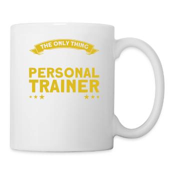 Fitness Workout Motivation Personal Trainer - Mug - white - Right