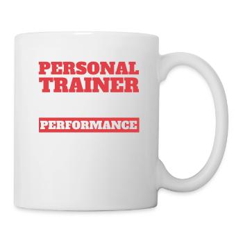 Fitness Workout Motivation Personal Trainer - Mug - white - Right