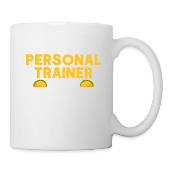 Fitness Workout Motivation Personal Trainer - Mug - white - Right