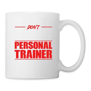 Fitness Workout Motivation Personal Trainer - Mug - white - Right