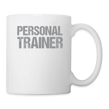 Fitness Workout Motivation Personal Trainer - Mug - white - Right