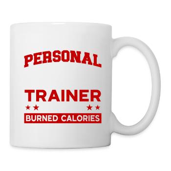Fitness Workout Motivation Personal Trainer - Mug - white - Right