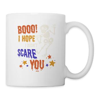 Skelett Halloweenparty lustiger Spruch Kinder - Tasse - Weiß - Rechts