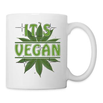 HEMP ITS VEGAN - Tasse - Weiß - Rechts