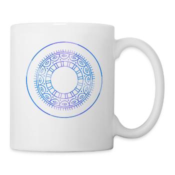 sarcastic magic of coding spell - Mug - white - Right