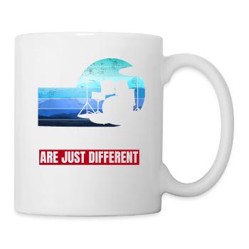 funny drummer saying - Mug - white - Right