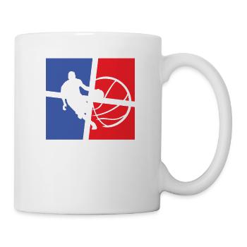Ball Love Basketball Joueur d’équipe parfait - Mug blanc - blanc - Droite