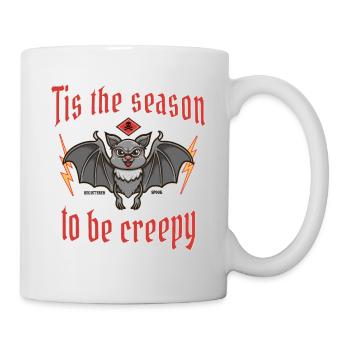Halloween - CHAUVE-SOURIS - Mug blanc - blanc - Droite