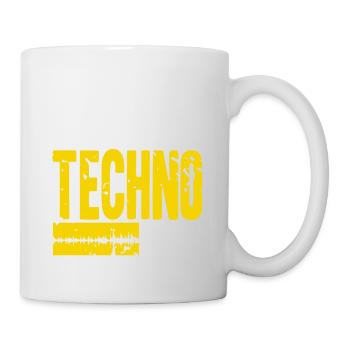 Les prévisions de ce soir 99 % Chance Techno Music - Mug blanc - blanc - Droite