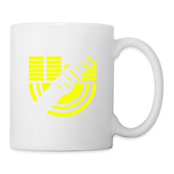 PAARRTTYYY! Super Retro Party DJ Cool T-Shirt - Mug blanc - blanc - Droite