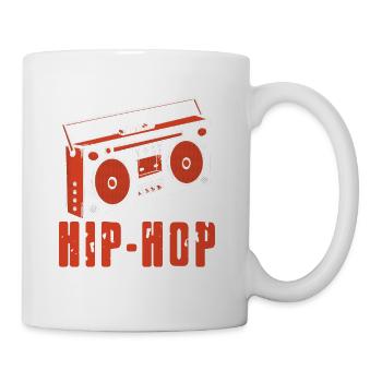 Retro HIP-HOP Boom Box Design For Hip Hop Lovers - Mug - white - Right
