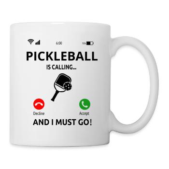 Pickleball Spieler Ballsport Pickleball Geschenk - Tasse - Weiß - Rechts
