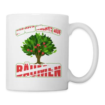 Das Geld Wächst Auf Bäumen - Tasse - Weiß - Rechts