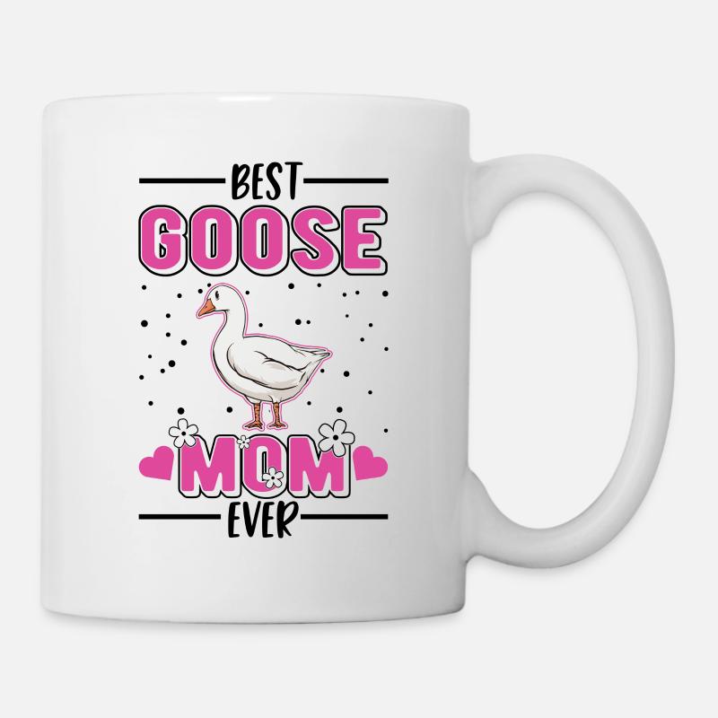 Best Goose Mom Ever Geese Mom - Mug - white