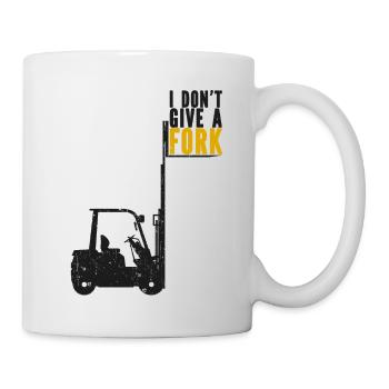 Forklift Warehousing Logistician Forklift Driver - Mug - white - Right