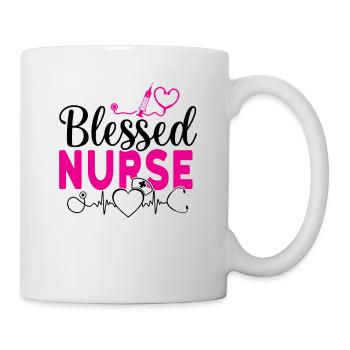 Blessed Nurse - Mug - white - Right