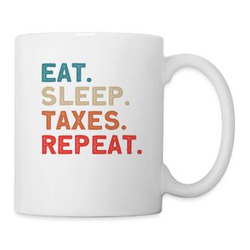 Accountant Gift Profession Finance Tax Advisor - Mug - white - Right
