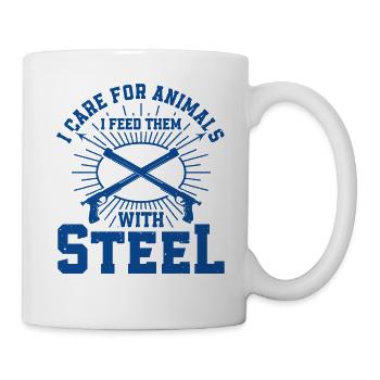 Spearfishing Freediver Spearfisher Fisherman - Mug - white - Right