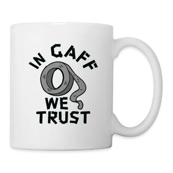 Gaff Tape Theater Drama Tech Crew Stage Management - Mug - white - Right